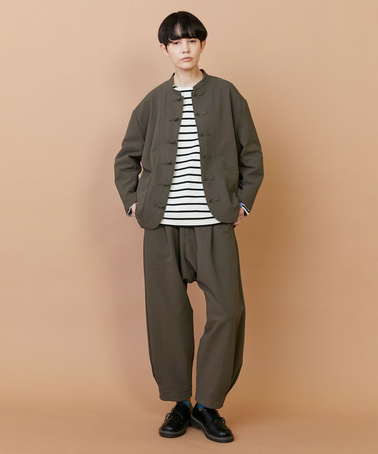 【FRAPBOIS】サッカー ジャケット 詳細画像 ブラック 8