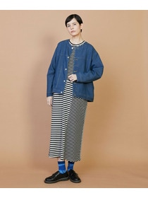 【FRAPBOIS】メッシュデニム ジャケット 詳細画像 ブルー 11