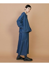 【FRAPBOIS】メッシュデニム ジャケット 詳細画像 ブルー 14