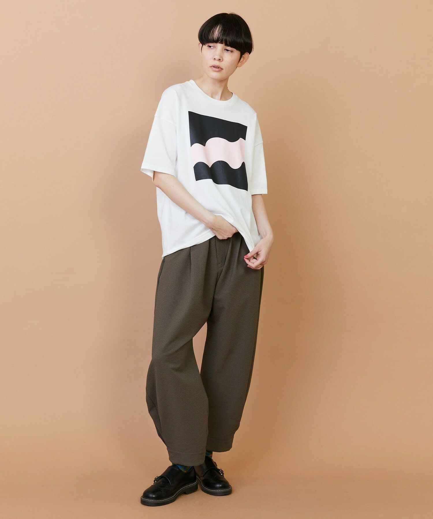 【FRAPBOIS】サッカー パンツ 詳細画像 カーキ 16