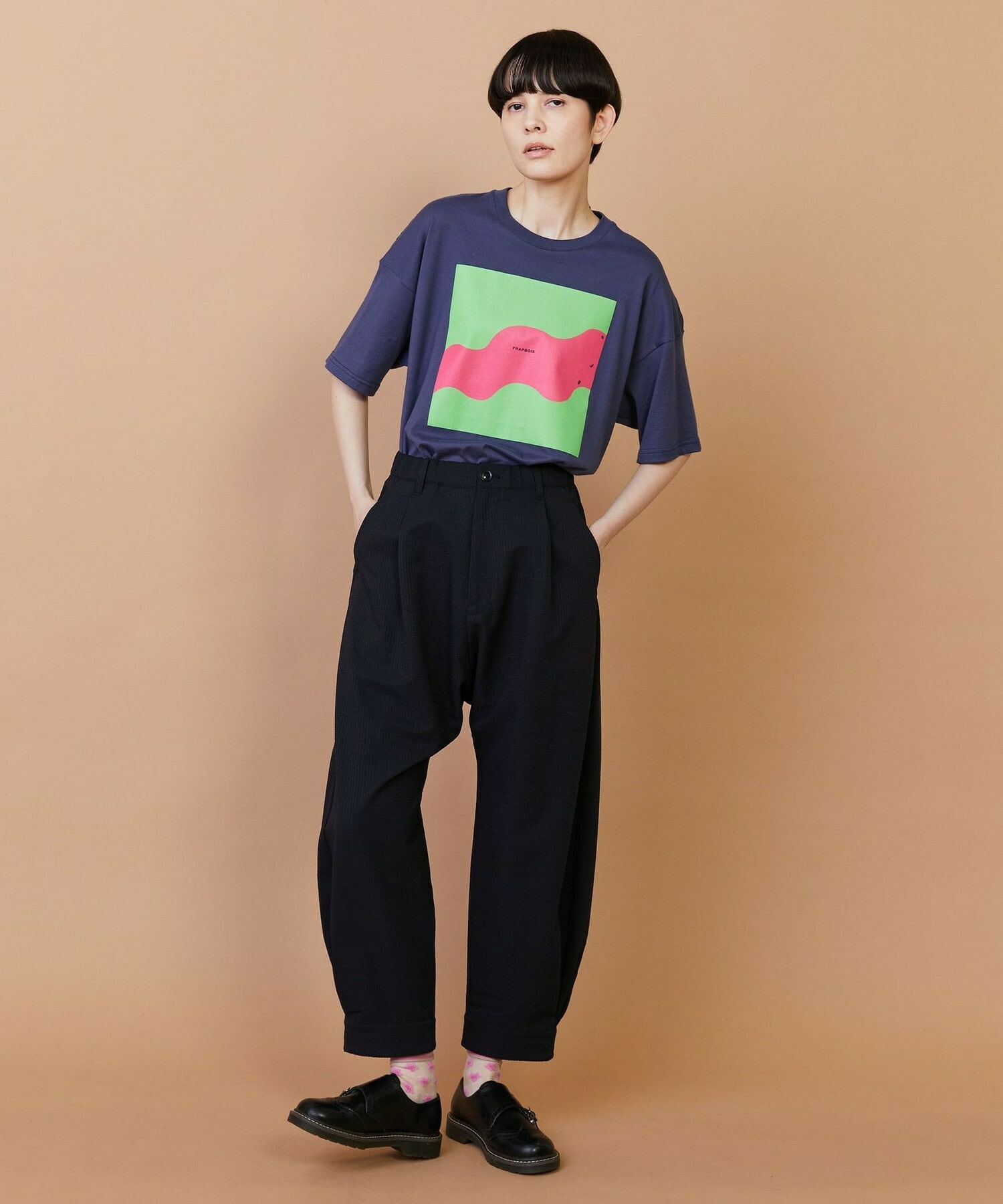 【FRAPBOIS】サッカー パンツ 詳細画像 カーキ 6