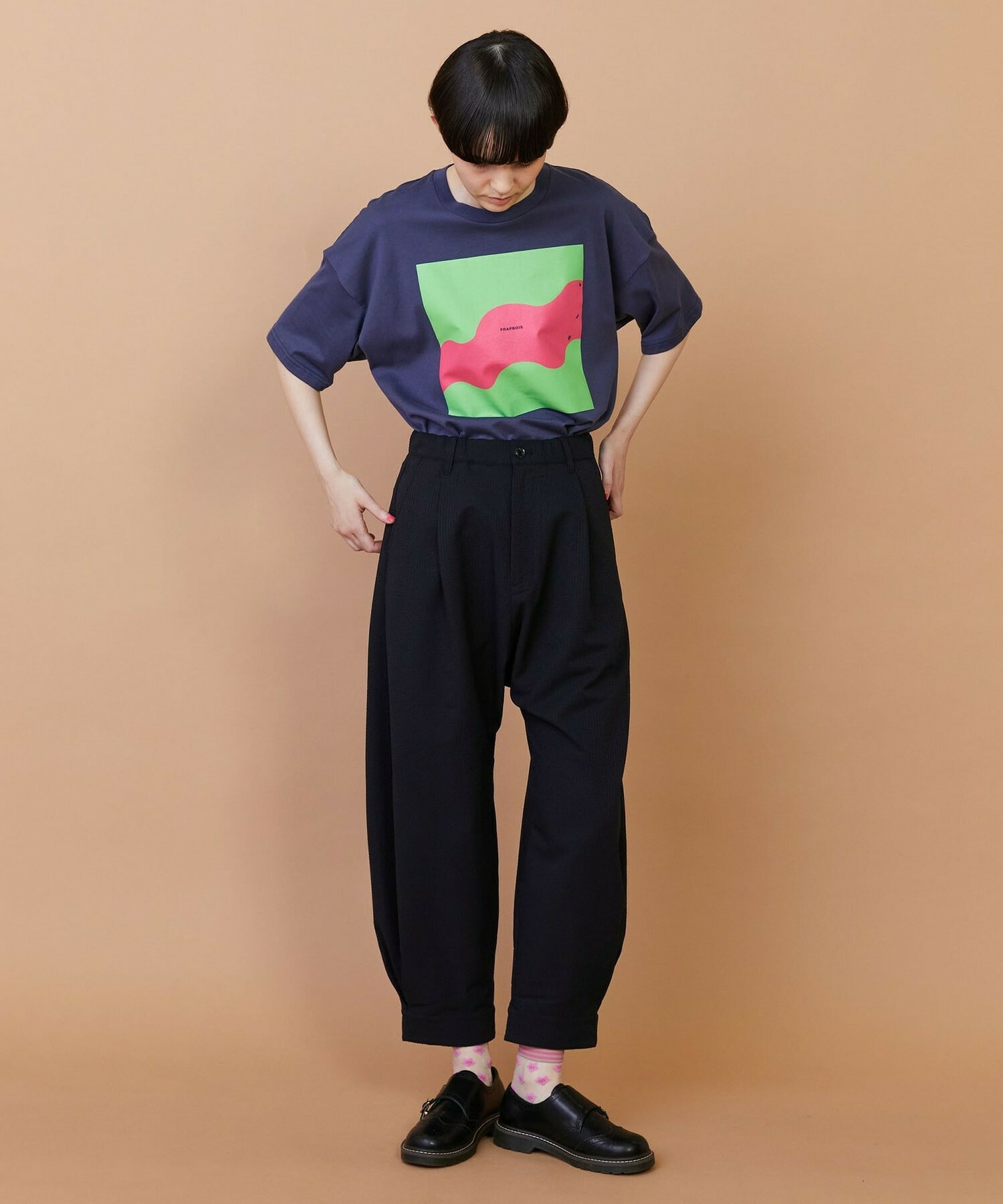 【FRAPBOIS】サッカー パンツ 詳細画像 カーキ 7