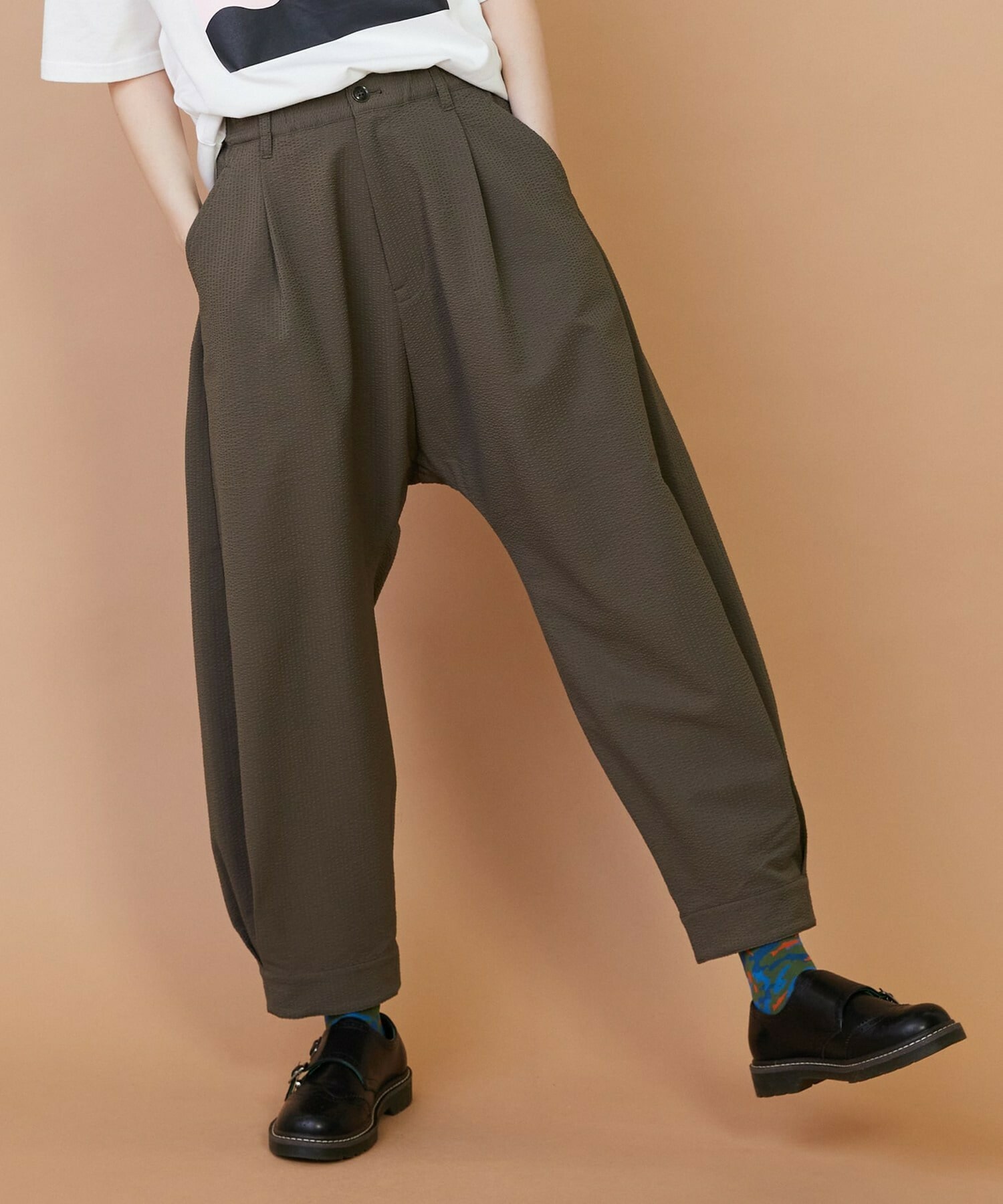 【FRAPBOIS】サッカー パンツ 詳細画像 カーキ 1