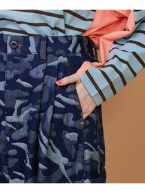 【FRAPBOIS】プラージュデニム パンツ 詳細画像 ブルー 4