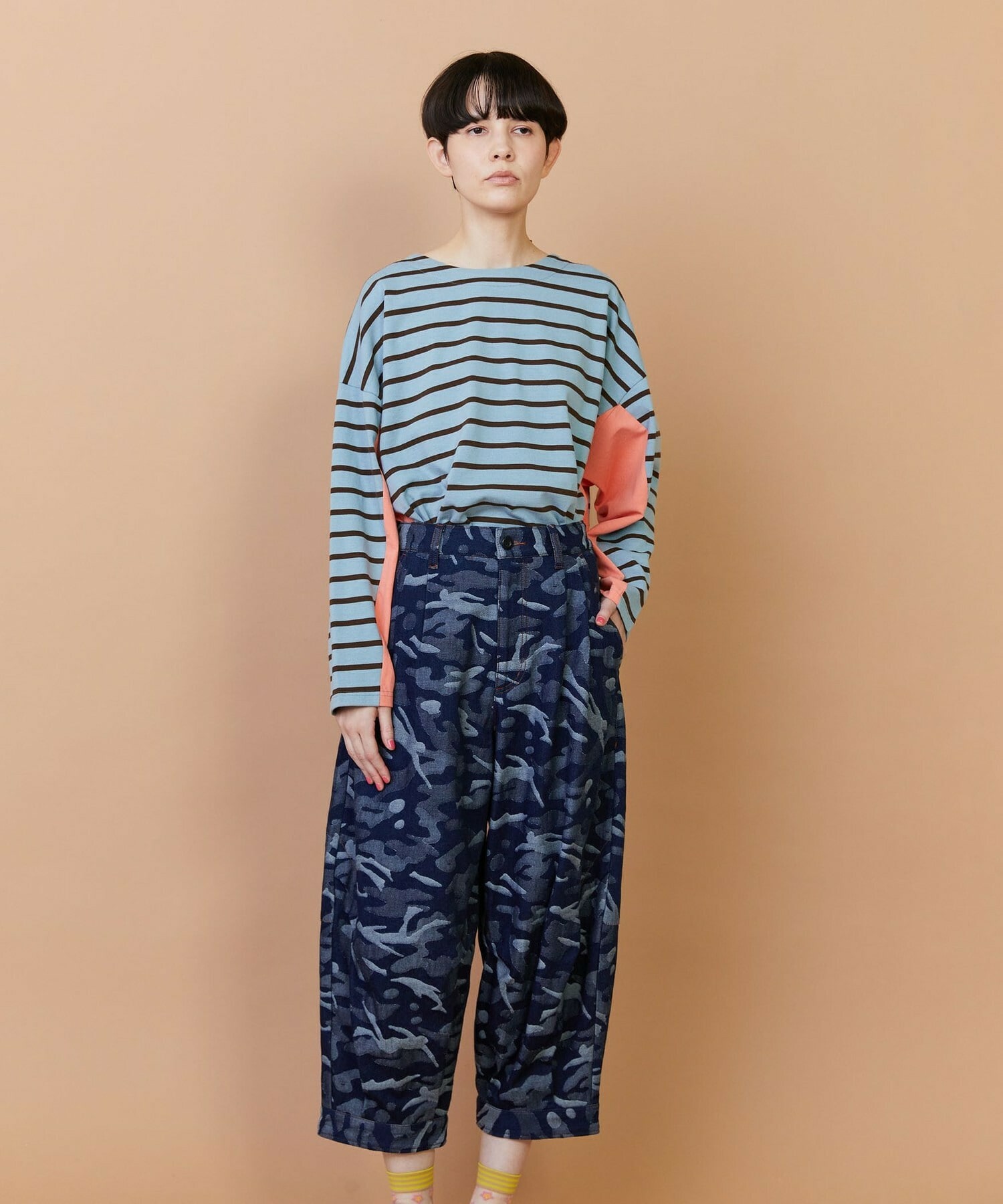 【FRAPBOIS】プラージュデニム パンツ 詳細画像 ブルー 10