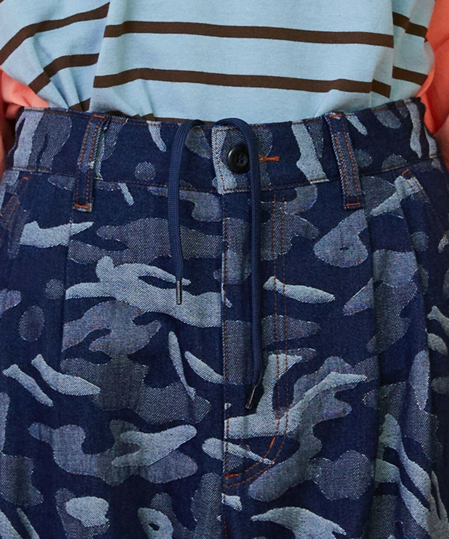 【FRAPBOIS】プラージュデニム パンツ 詳細画像 ブルー 5