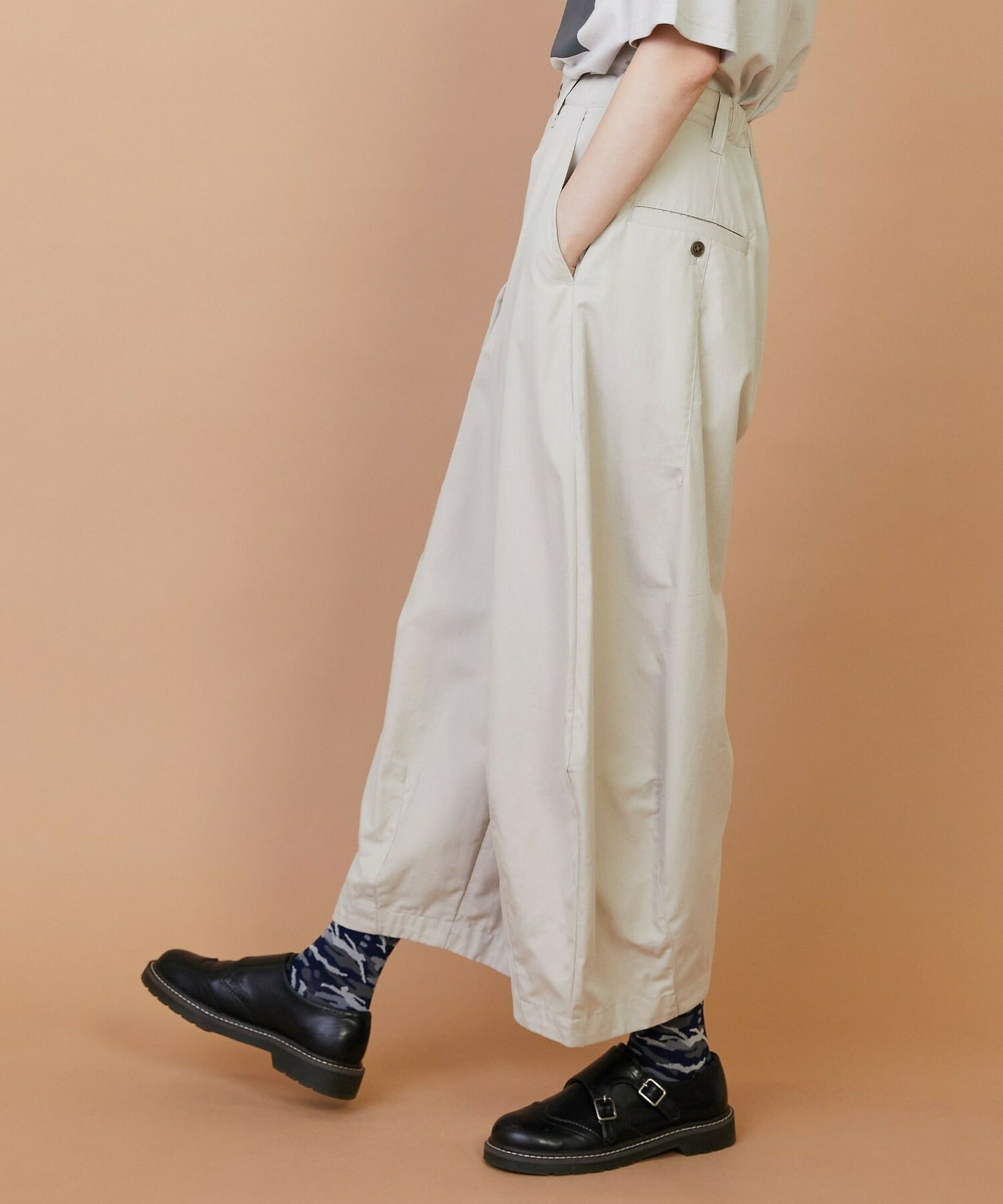 【FRAPBOIS】ウォークパンツ3 詳細画像 ブラック 11