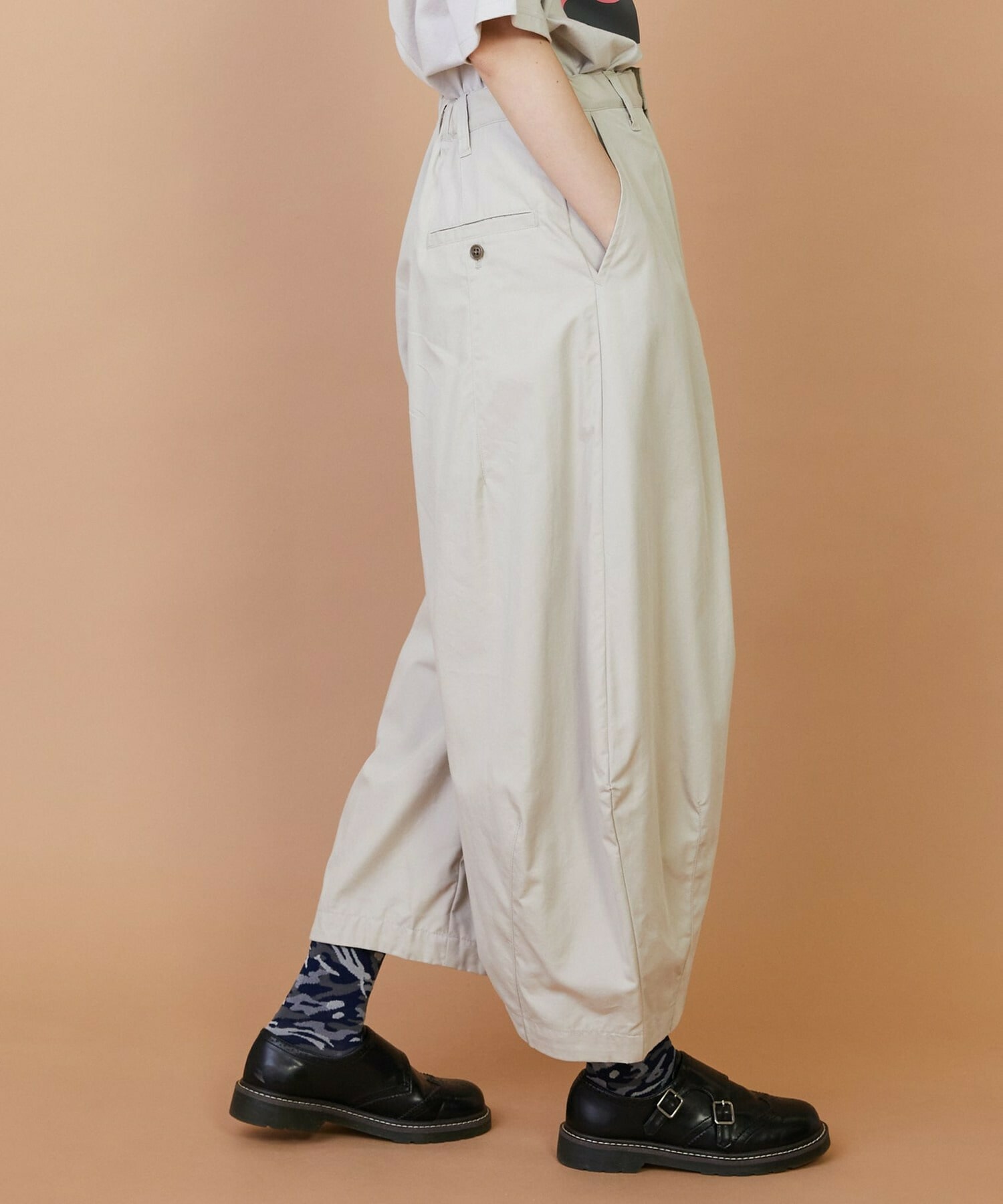 【FRAPBOIS】ウォークパンツ3 詳細画像 ブラック 13