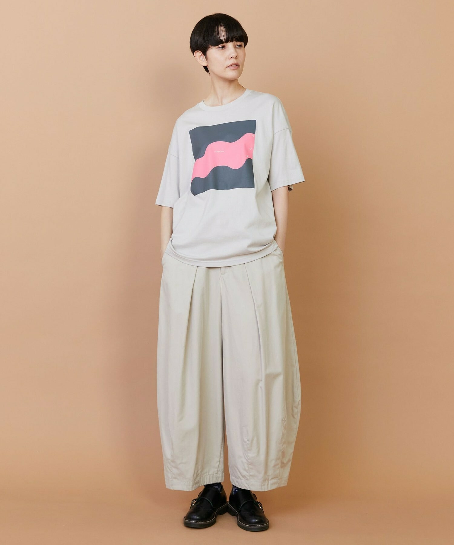 【FRAPBOIS】ウォークパンツ3 詳細画像 ブラック 15