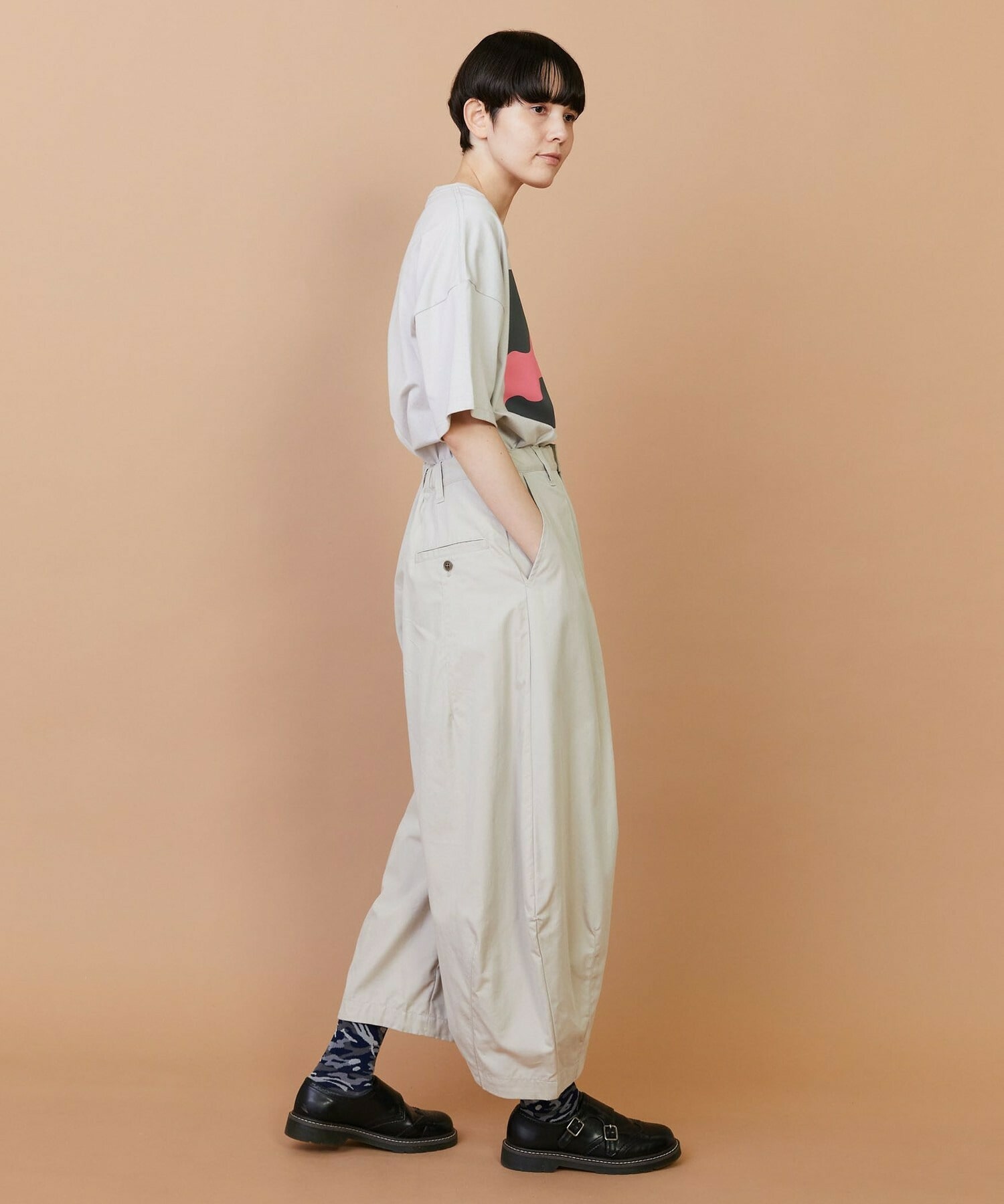 【FRAPBOIS】ウォークパンツ3 詳細画像 ブラック 17