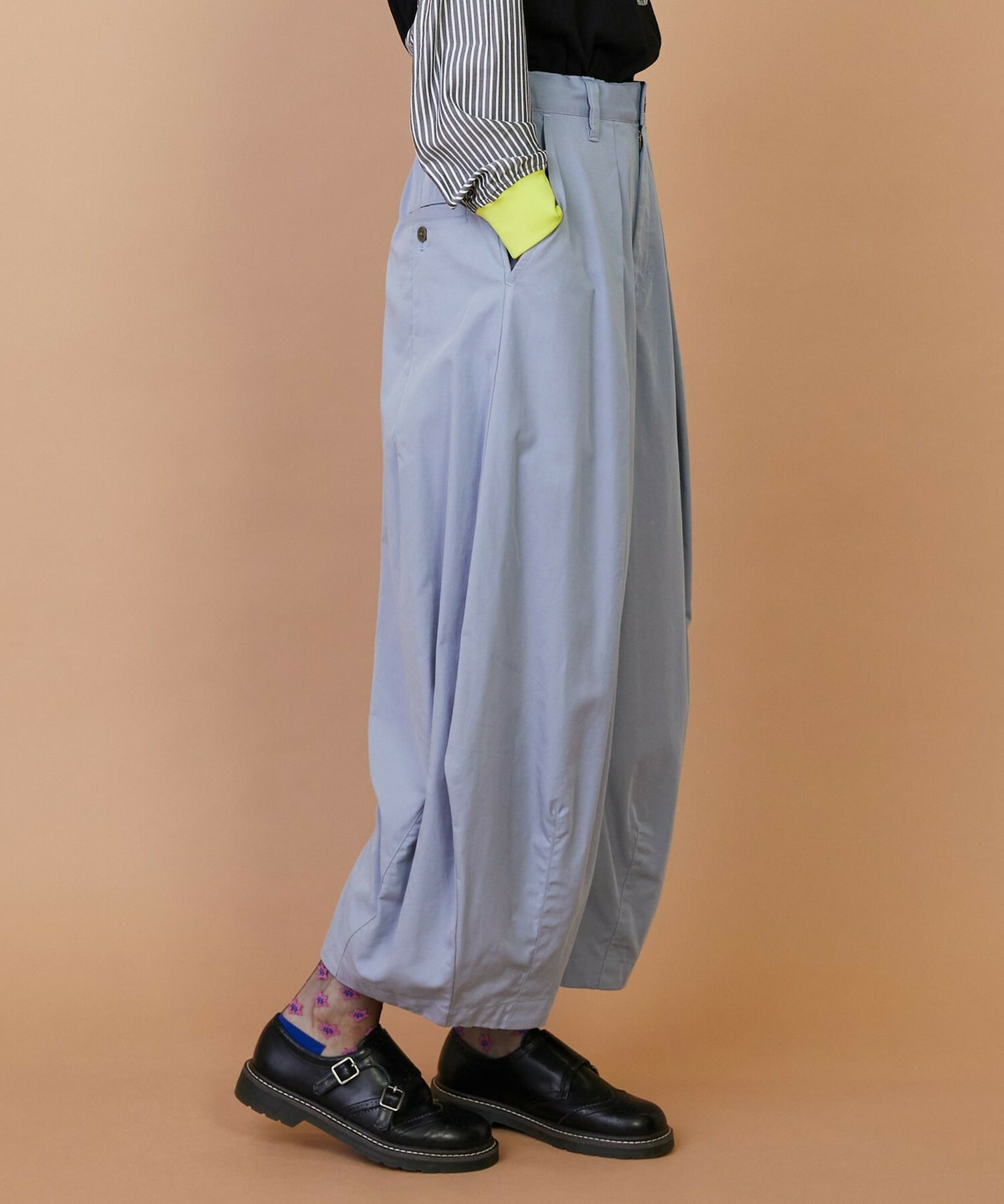 【FRAPBOIS】ウォークパンツ3 詳細画像 ブラック 3