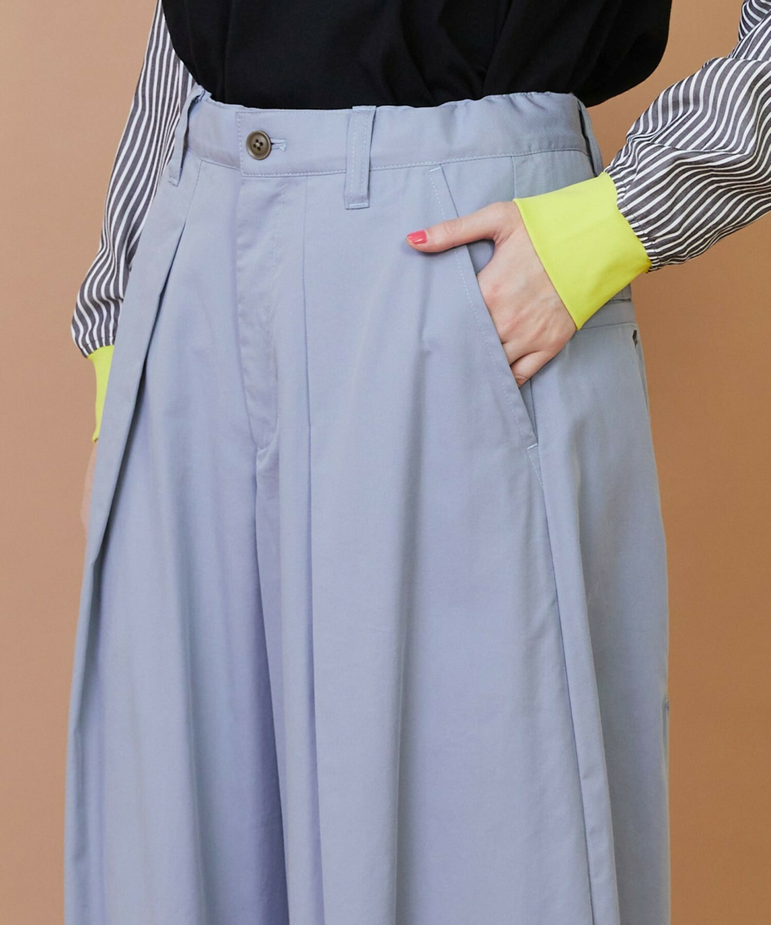 【FRAPBOIS】ウォークパンツ3 詳細画像 ブラック 5