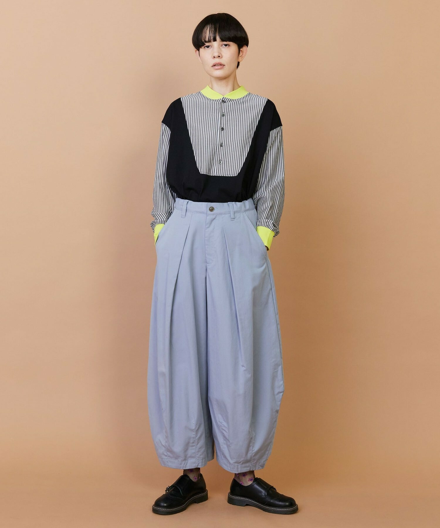 【FRAPBOIS】ウォークパンツ3 詳細画像 ブラック 9