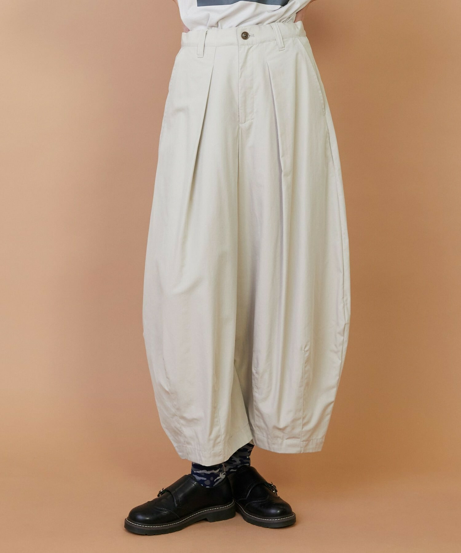 【FRAPBOIS】ウォークパンツ3 詳細画像 ライトグレー 1