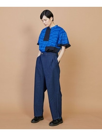 【FRAPBOIS】メッシュデニム パンツ 詳細画像 ネイビー 14