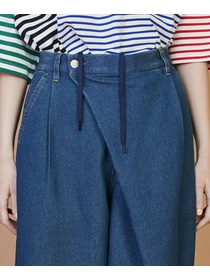 【FRAPBOIS】メッシュデニム パンツ 詳細画像 ネイビー 4