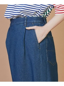 【FRAPBOIS】メッシュデニム パンツ 詳細画像 ネイビー 5