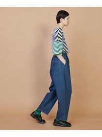 【FRAPBOIS】メッシュデニム パンツ 詳細画像 ネイビー 8