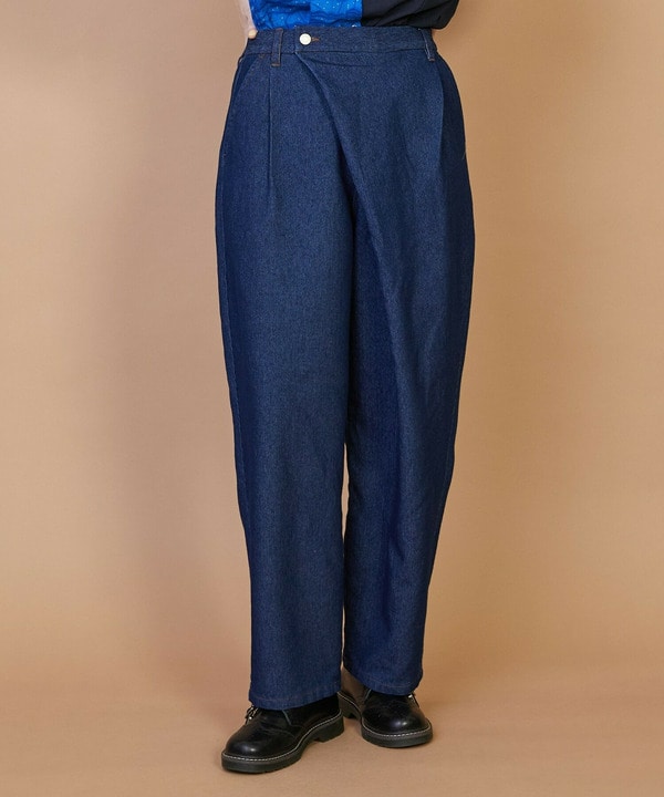 メッシュデニム パンツ 詳細画像 ネイビー 1