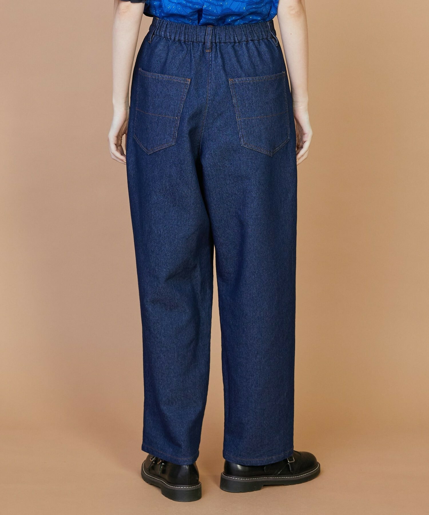 【FRAPBOIS】メッシュデニム パンツ 詳細画像 ネイビー 11