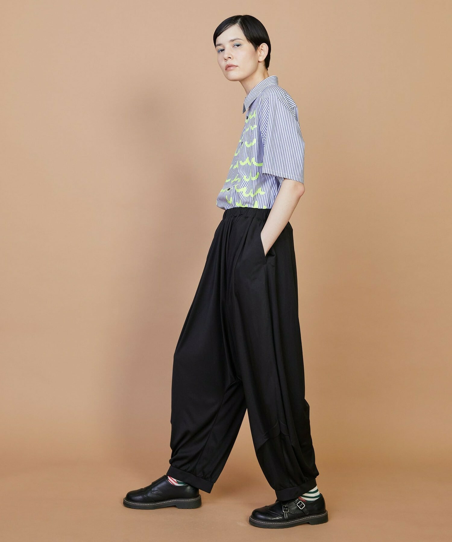 【FRAPBOIS】ドルサール パンツ 詳細画像 ブラック 17