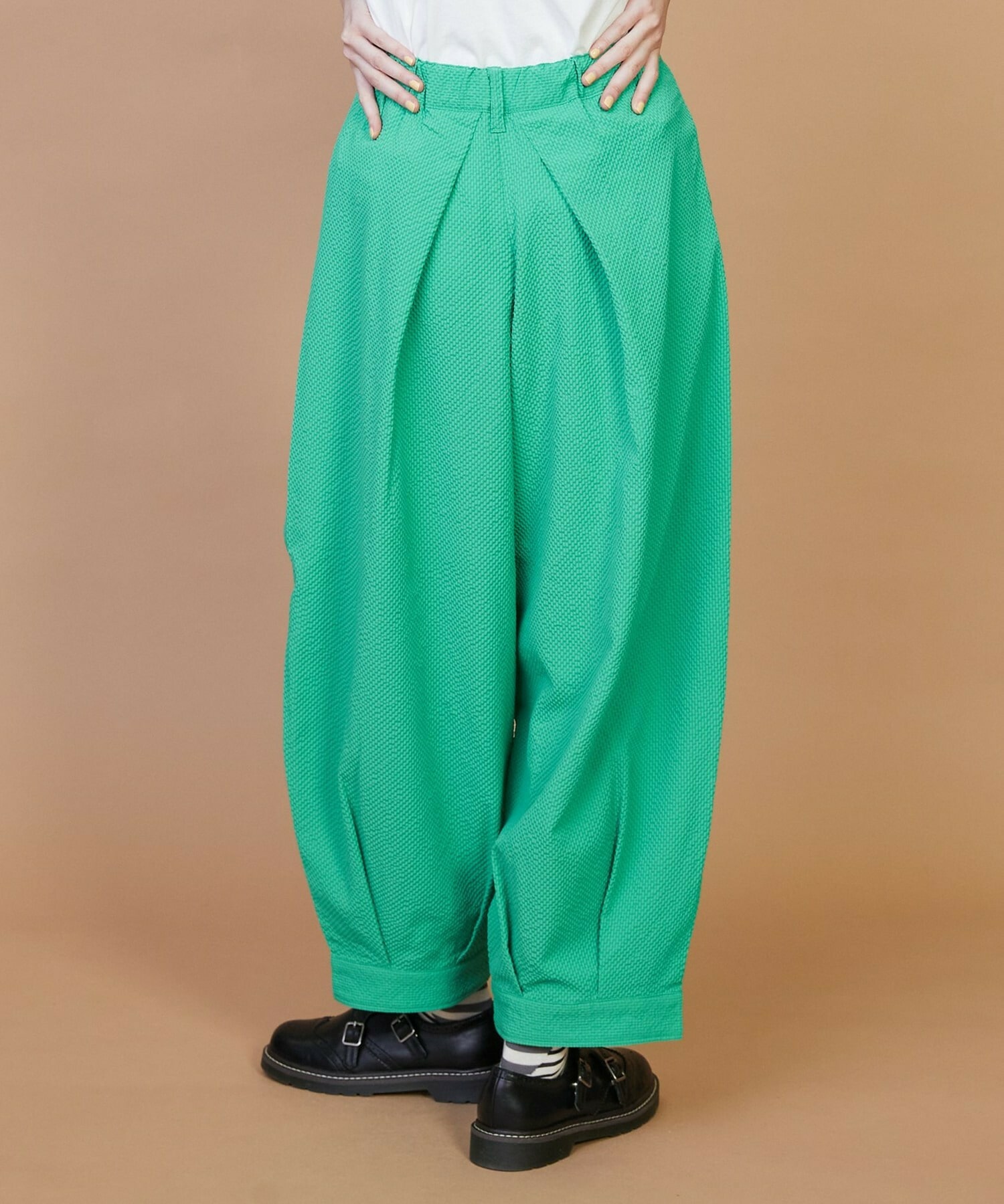 【FRAPBOIS】バルーンサッカー パンツ 詳細画像 ネイビー 1