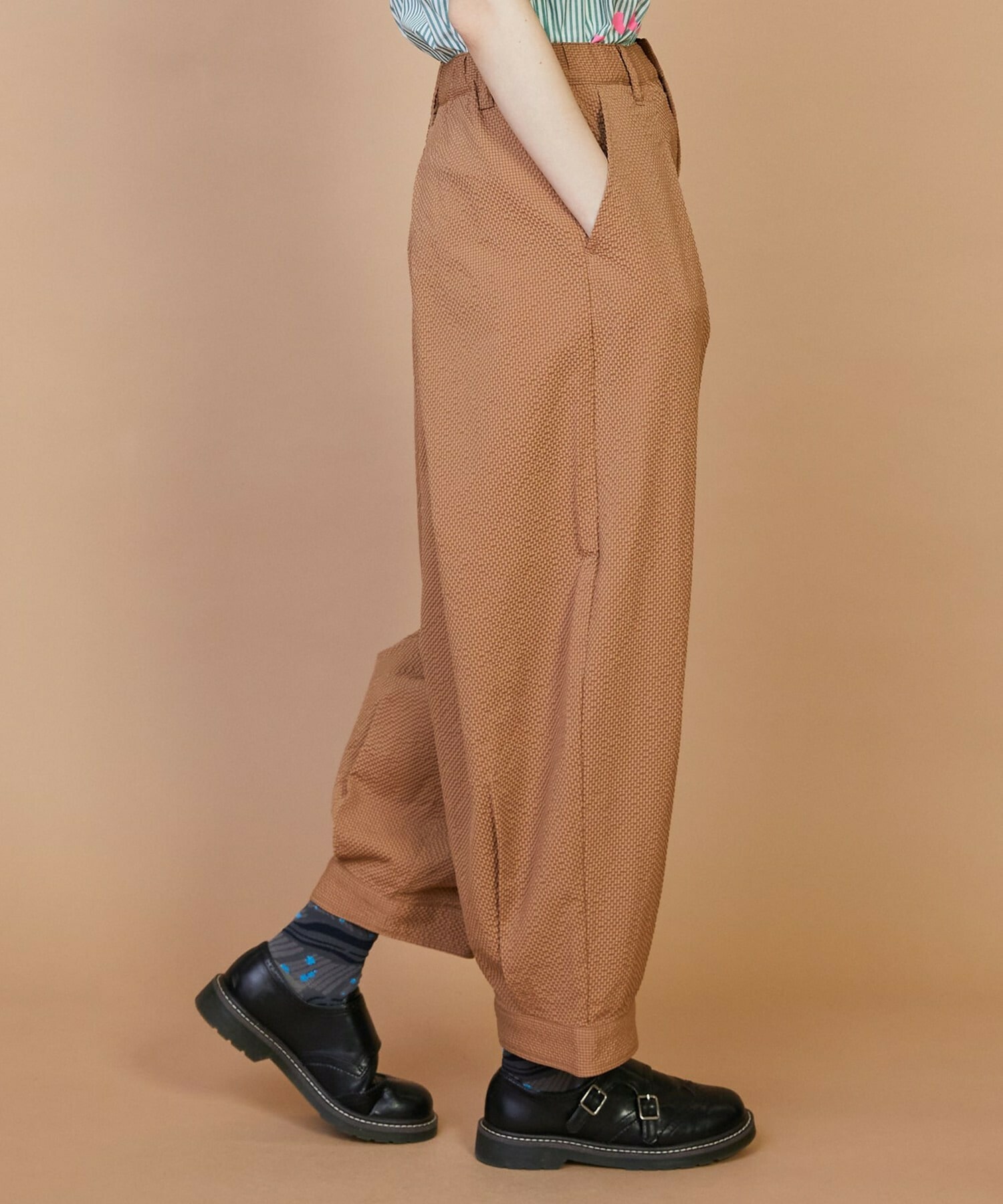 【FRAPBOIS】バルーンサッカー パンツ 詳細画像 ネイビー 11