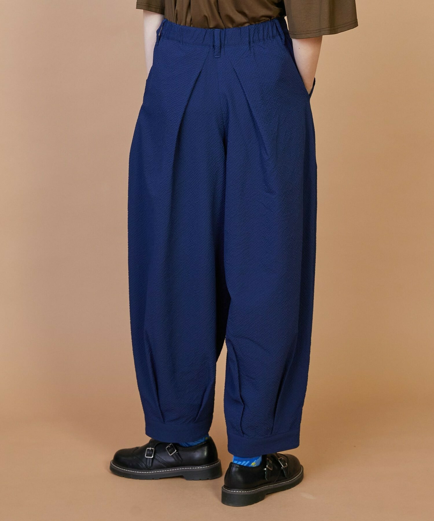 【FRAPBOIS】バルーンサッカー パンツ 詳細画像 ネイビー 17