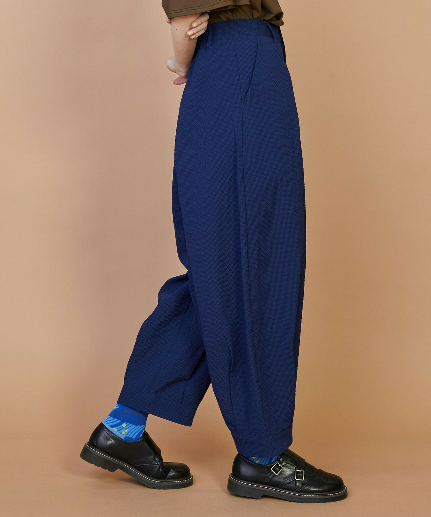 【FRAPBOIS】バルーンサッカー パンツ 詳細画像 ネイビー 18