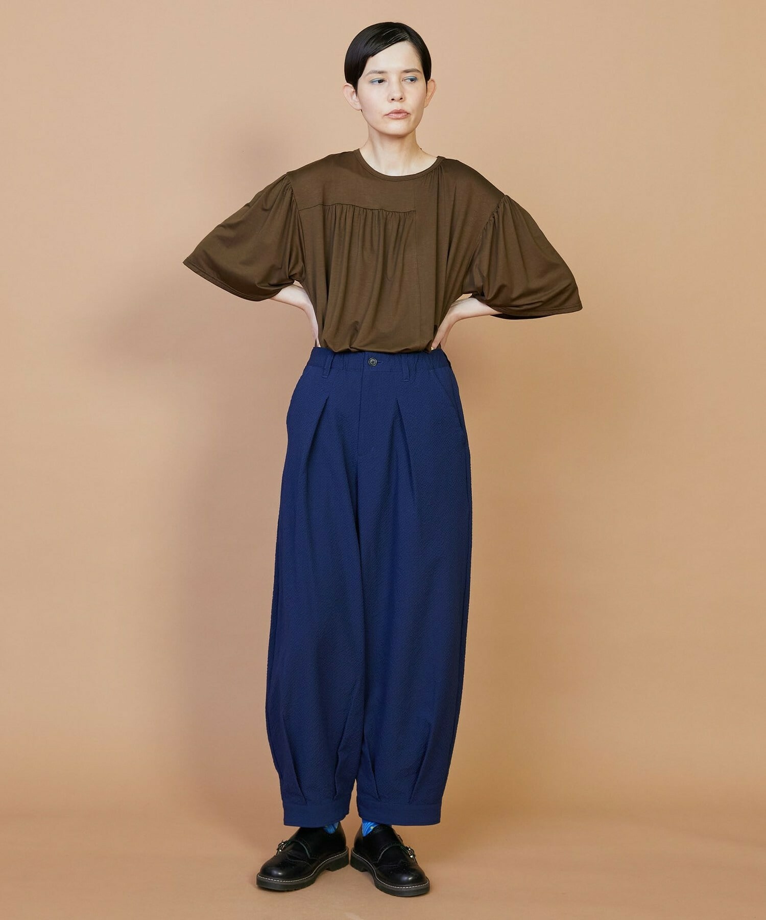 【FRAPBOIS】バルーンサッカー パンツ 詳細画像 ネイビー 20