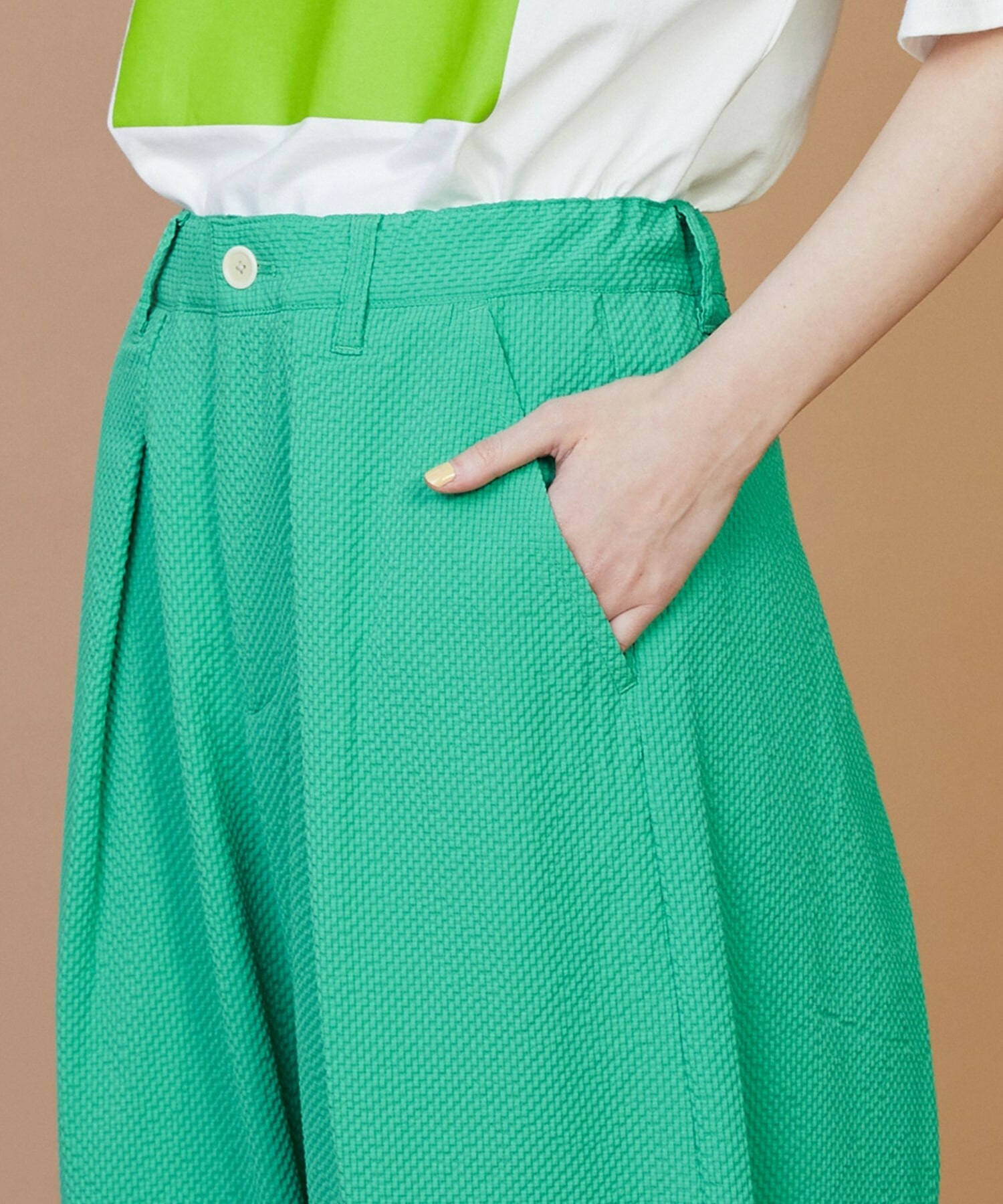 【FRAPBOIS】バルーンサッカー パンツ 詳細画像 ネイビー 3