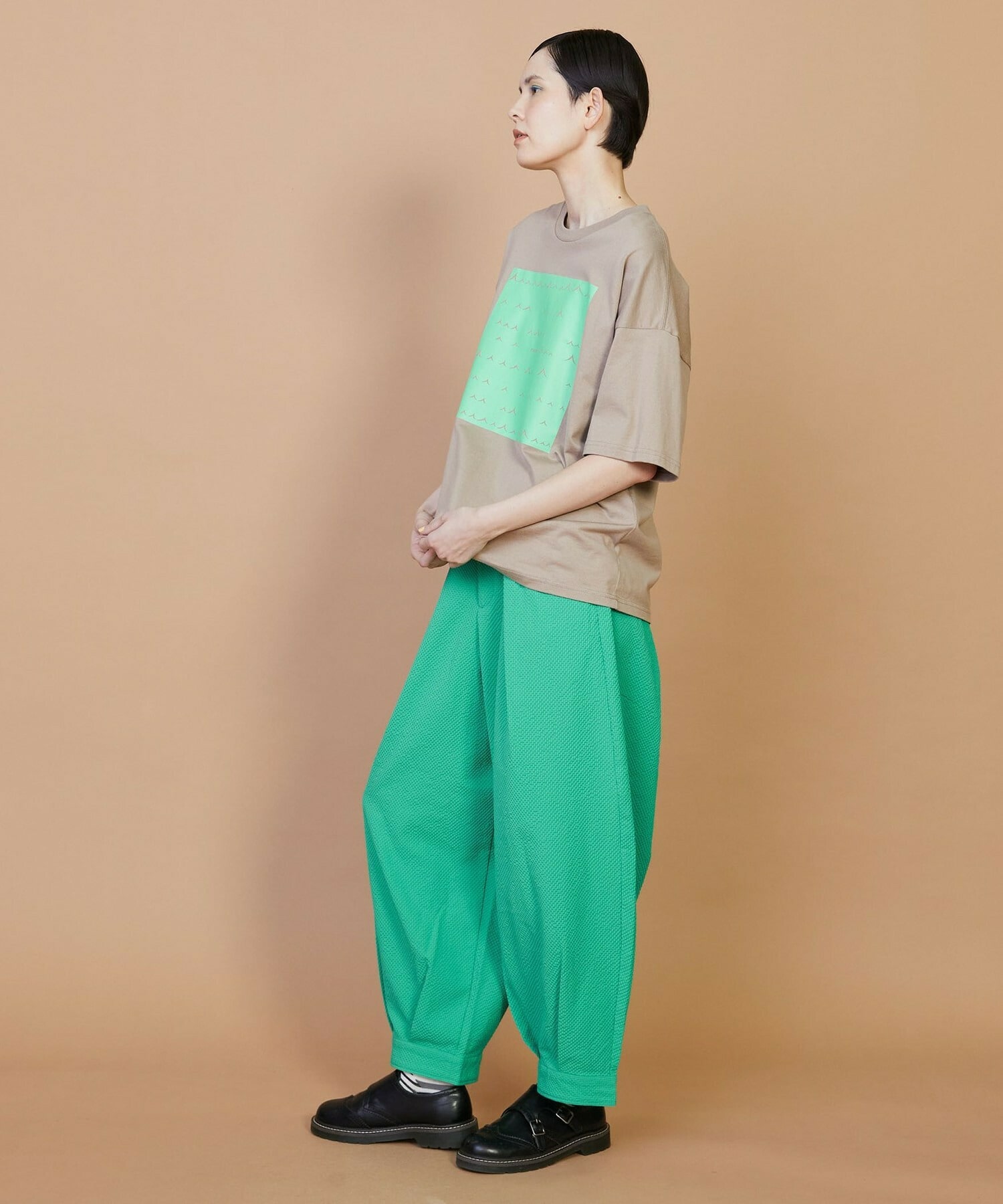 【FRAPBOIS】バルーンサッカー パンツ 詳細画像 ネイビー 7