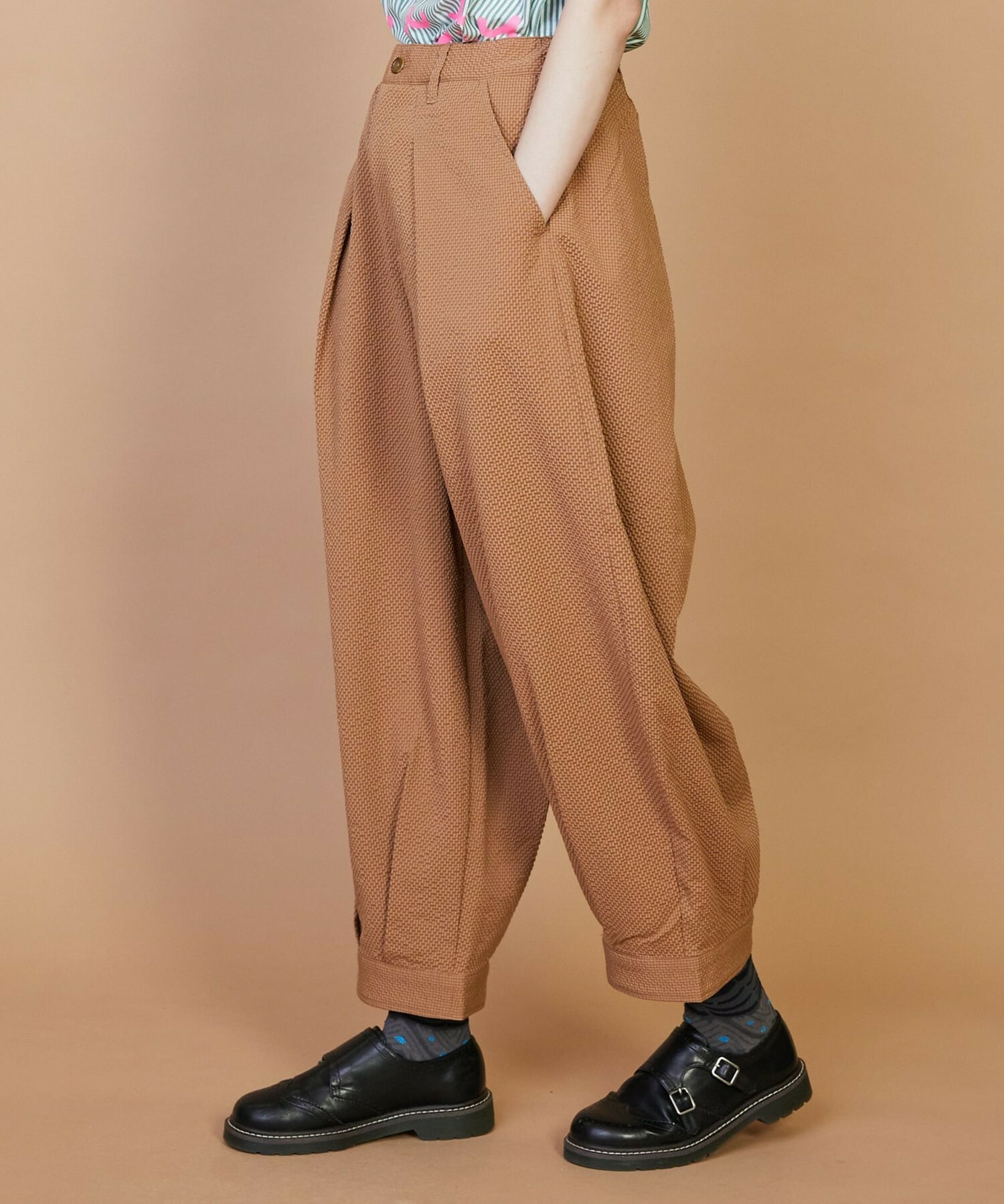 【FRAPBOIS】バルーンサッカー パンツ 詳細画像 ネイビー 9