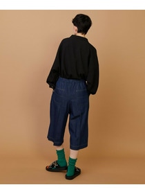 【FRAPBOIS】モイストデニム ハーフパンツ 詳細画像 ブルー 9