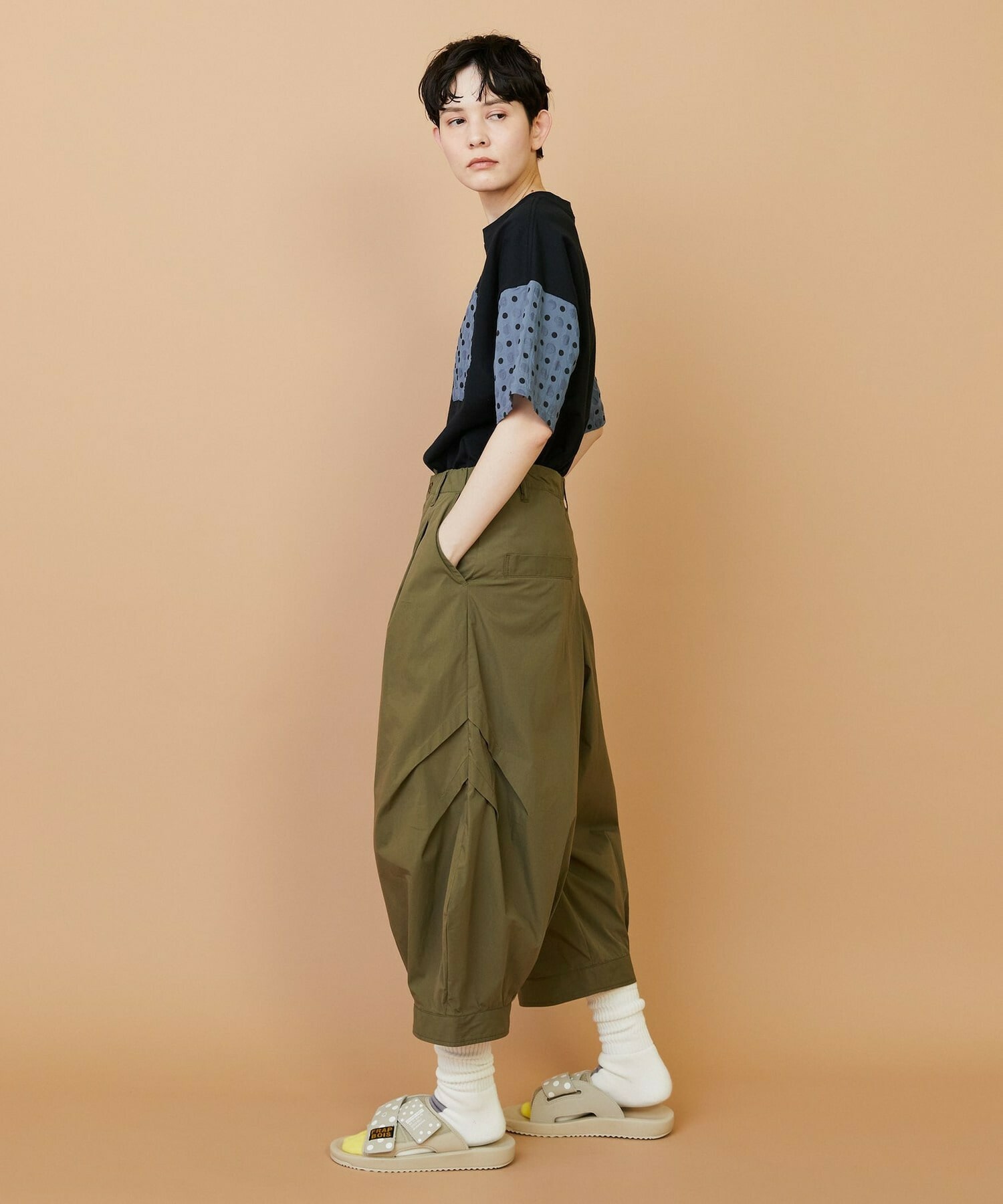 【FRAPBOIS】エアスト パンツ 詳細画像 ブラック 10