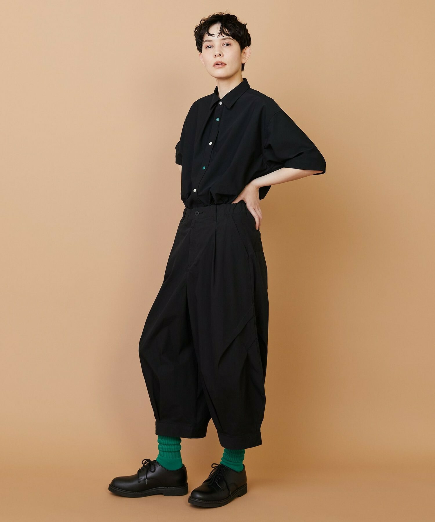 【FRAPBOIS】エアスト パンツ 詳細画像 ブラック 15