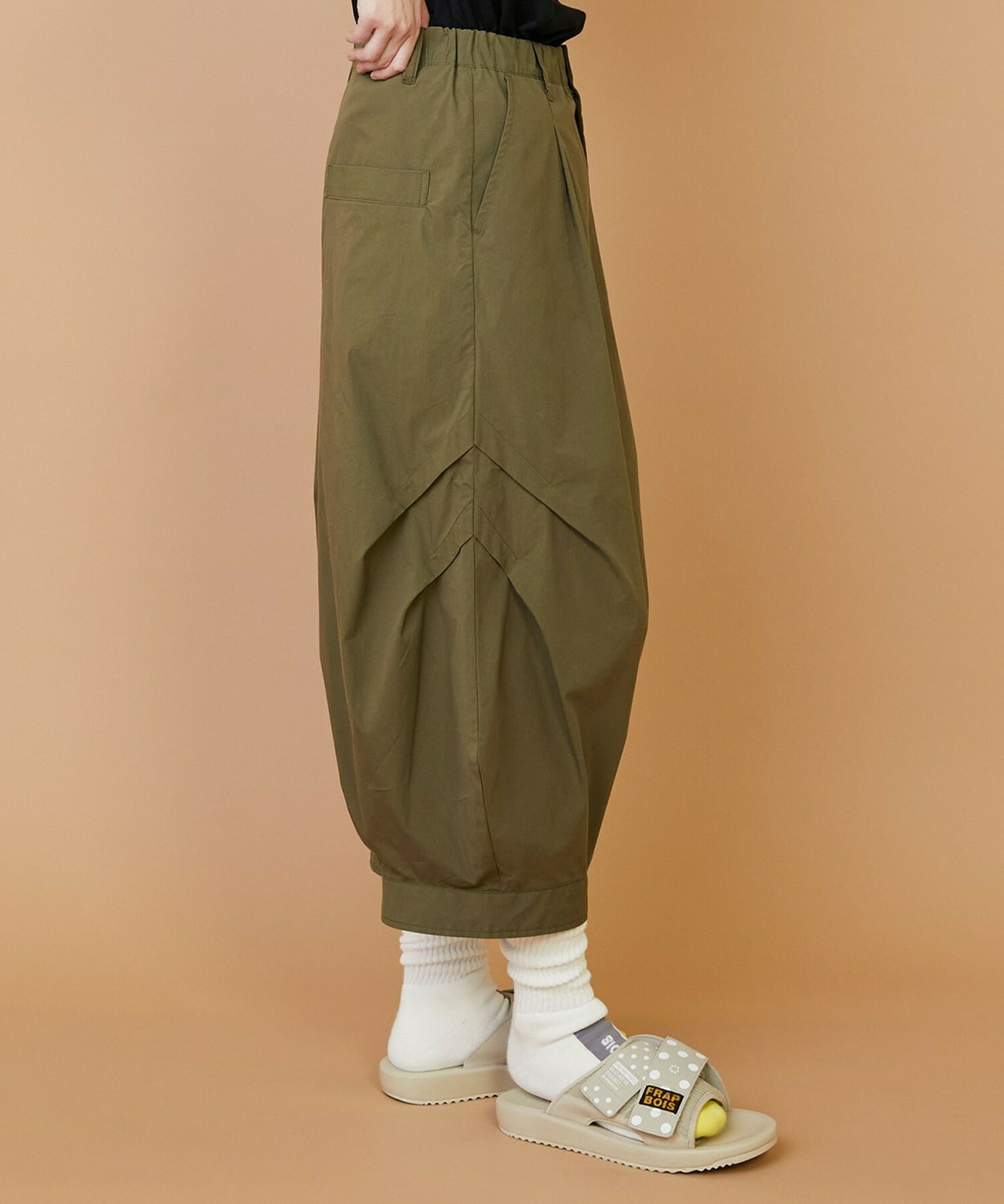 【FRAPBOIS】エアスト パンツ 詳細画像 ブラック 3