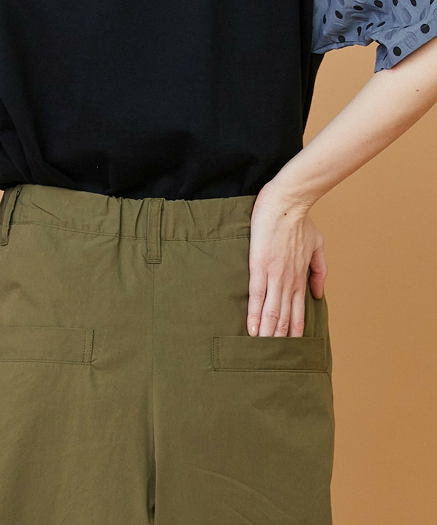 【FRAPBOIS】エアスト パンツ 詳細画像 ブラック 5