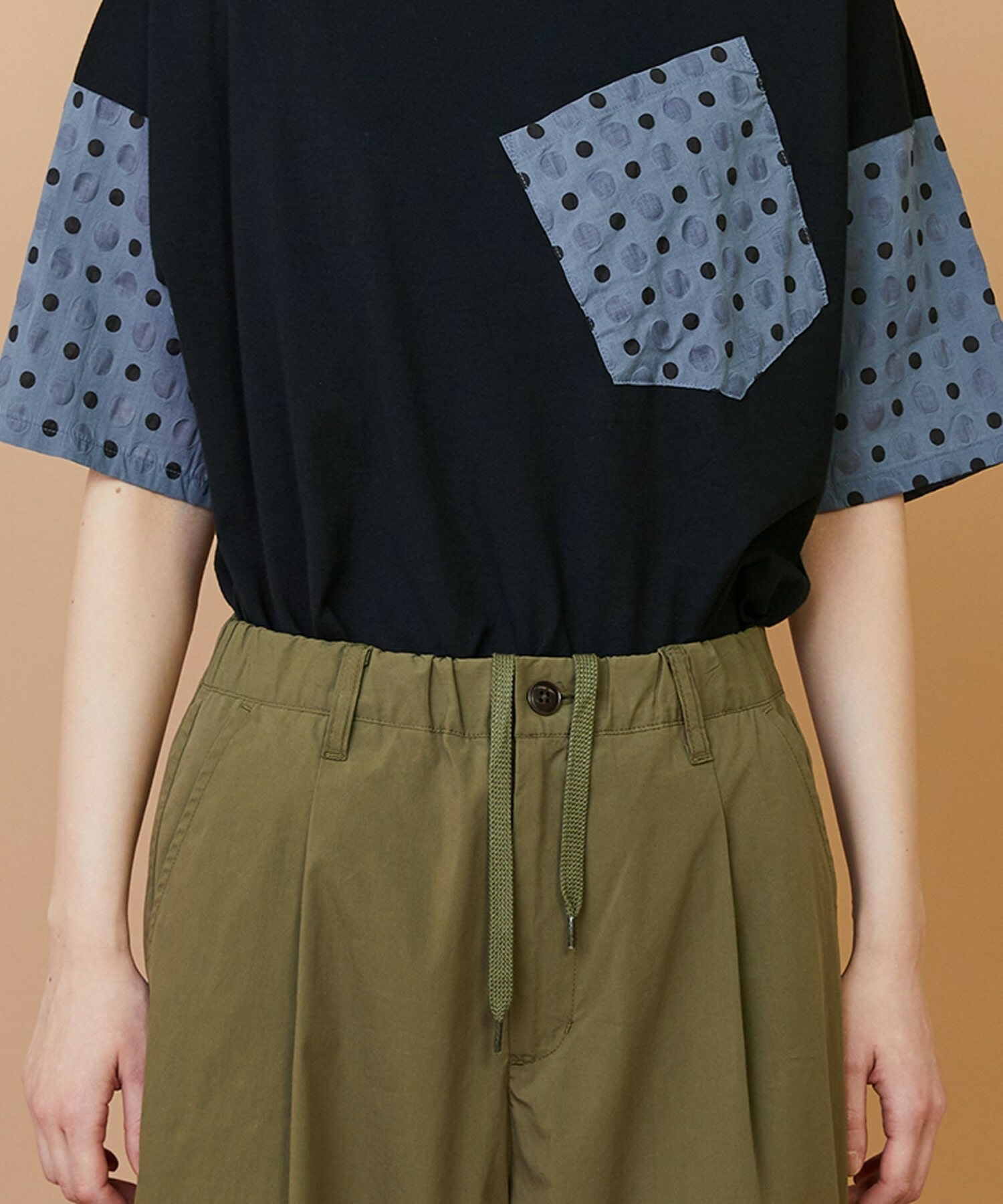 【FRAPBOIS】エアスト パンツ 詳細画像 ブラック 7