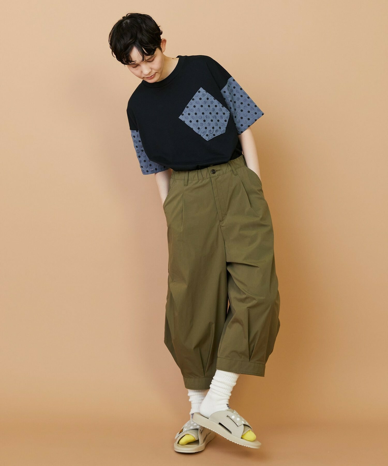 【FRAPBOIS】エアスト パンツ 詳細画像 ブラック 9