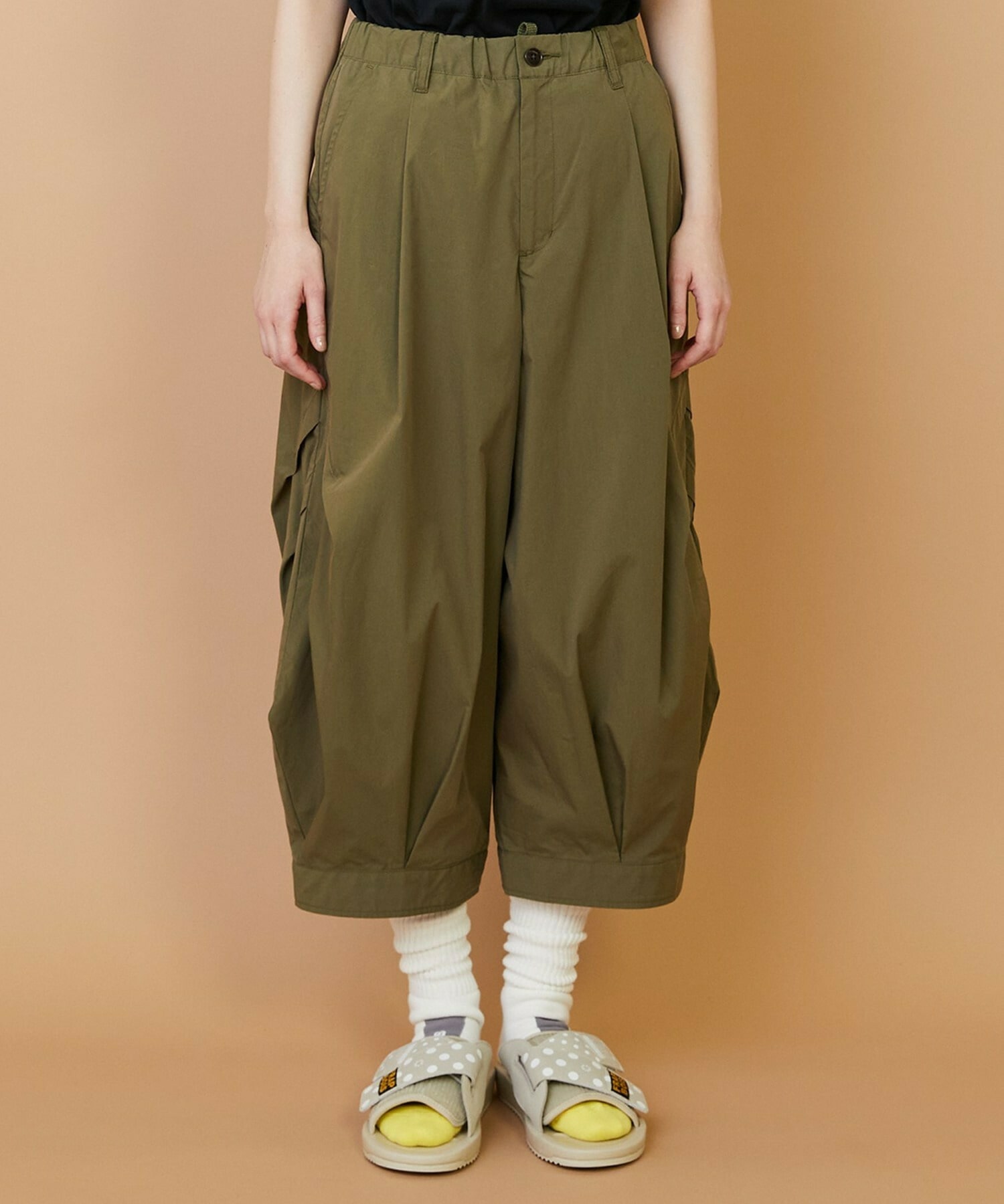 【FRAPBOIS】エアスト パンツ 詳細画像 カーキ 1