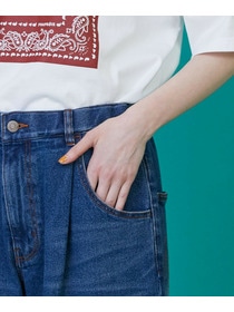 【FRAPBOIS】カーブデニム3 パンツ 詳細画像 ブラック 5
