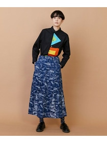 【FRAPBOIS】プラージュデニム スカート 詳細画像 ネイビー 10