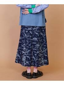 【FRAPBOIS】プラージュデニム スカート 詳細画像 ネイビー 16