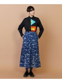 【FRAPBOIS】プラージュデニム スカート 詳細画像 ネイビー 9