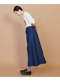 【FRAPBOIS】メッシュデニム スカート 詳細画像 ネイビー 11