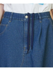 【FRAPBOIS】メッシュデニム スカート 詳細画像 ネイビー 5