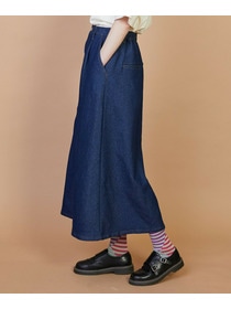 【FRAPBOIS】メッシュデニム スカート 詳細画像 ネイビー 7