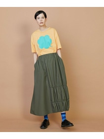 【FRAPBOIS】マットタフタ スカート 詳細画像 ブラック 10