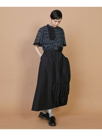 【FRAPBOIS】マットタフタ スカート 詳細画像 ブラック 19